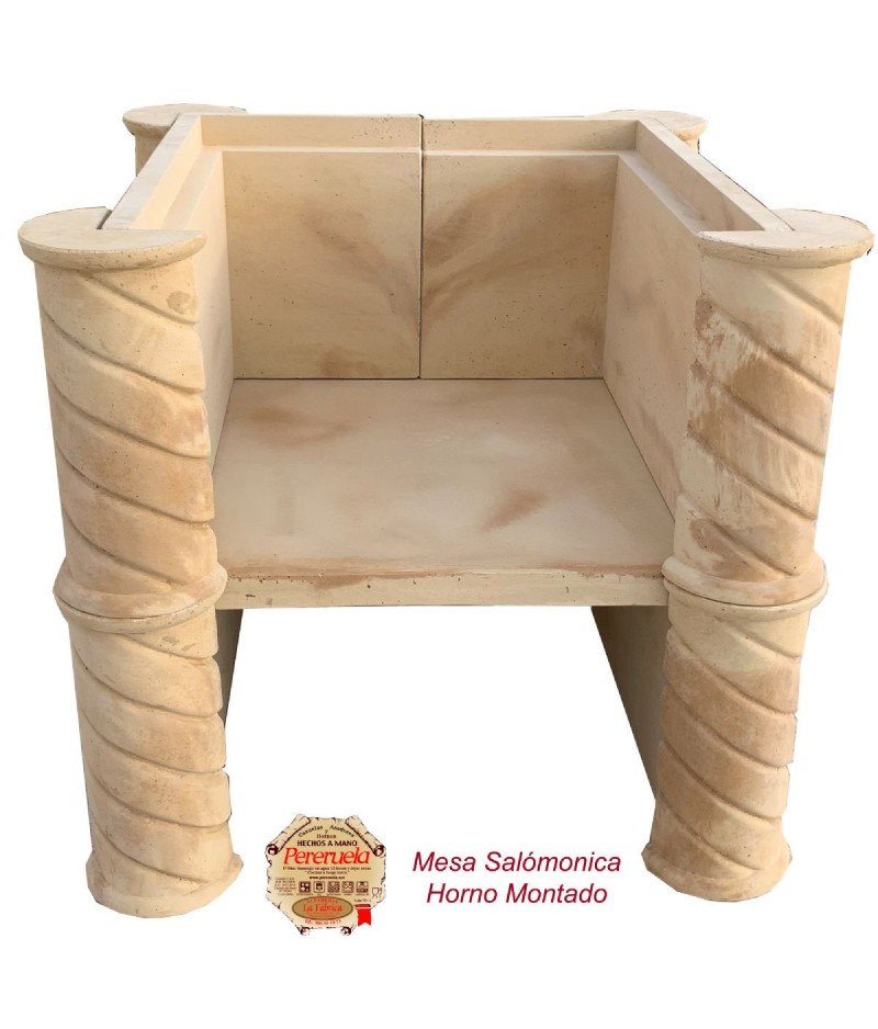 Mesa salomónica para horno